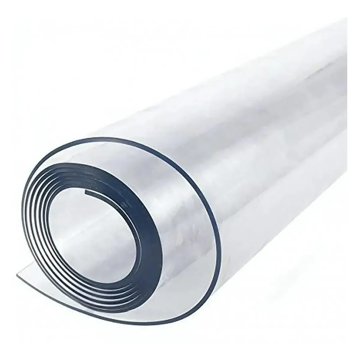 Plástico PVC Cristal Transparente 0,5 mm — rollo 10 m x 1,5 m — fotografía 1 de 4